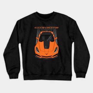 Corvette C7 ZR1 - Orange Crewneck Sweatshirt